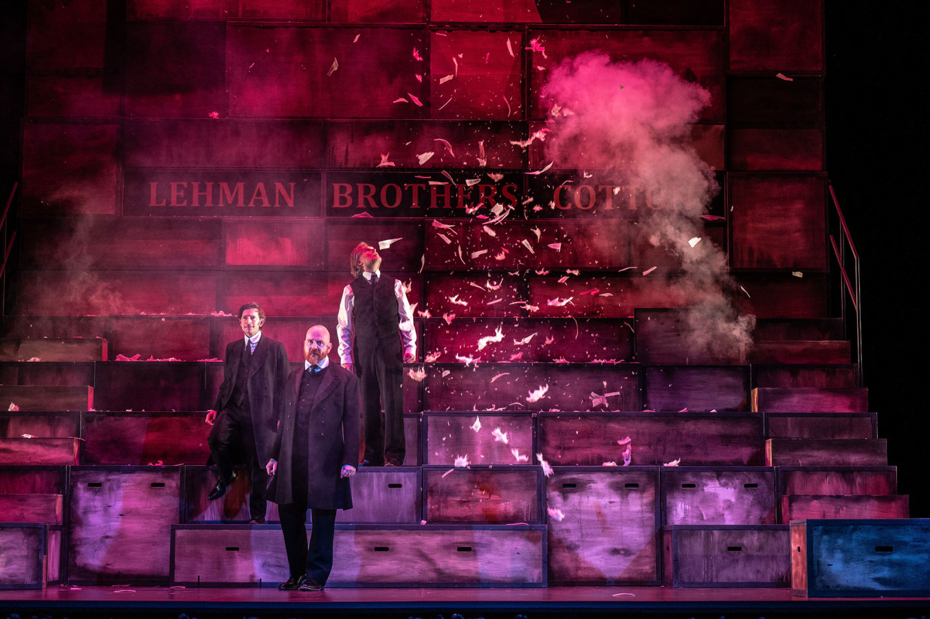 A Production Photo from The Lehman Trilogy
