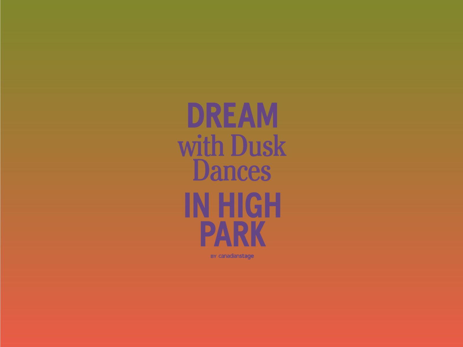 dream in high park logo